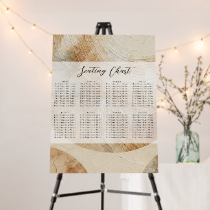 Airy Neutral Natural Elements Bohemian Boho Foam Board