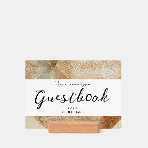 Airy Neutral Natural Elements Bohemian Boho Sign Holder