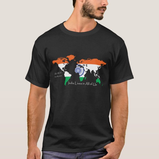 AIS/AES 2015 REUNION MEN'S BASIC DARK T-SHIRT (Front)