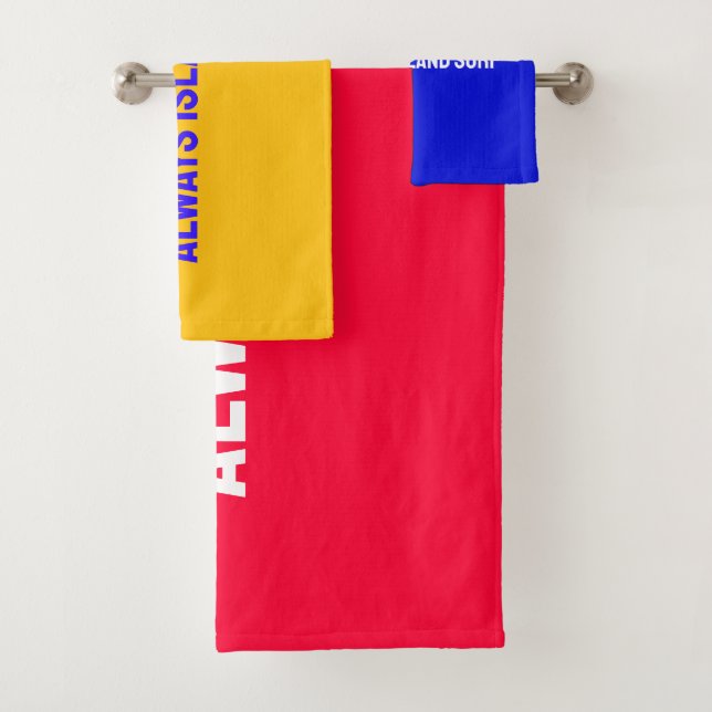 AIS/Towel Summer Color Set (Insitu)