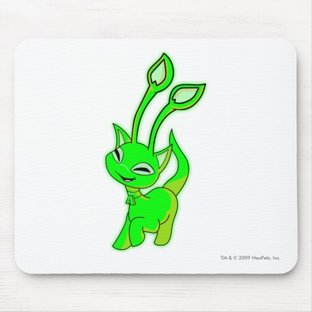 Aisha Glowing Mouse Pad (Front)