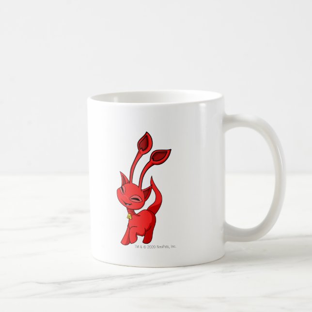 Aisha Red Coffee Mug (Right)