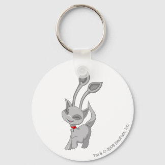 Aisha Silver Keychain