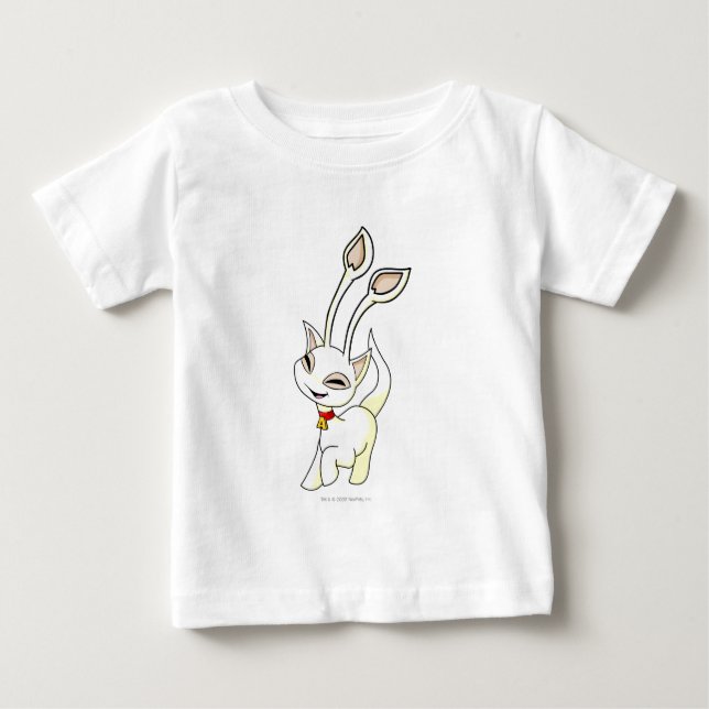 Aisha White Baby T-Shirt (Front)