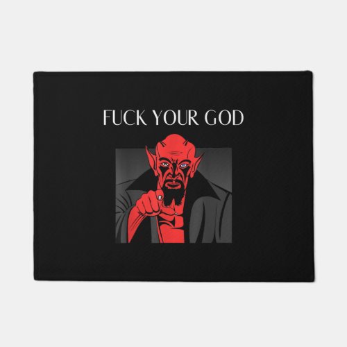 Aist Goat Satan Baphomet GIft Doormat