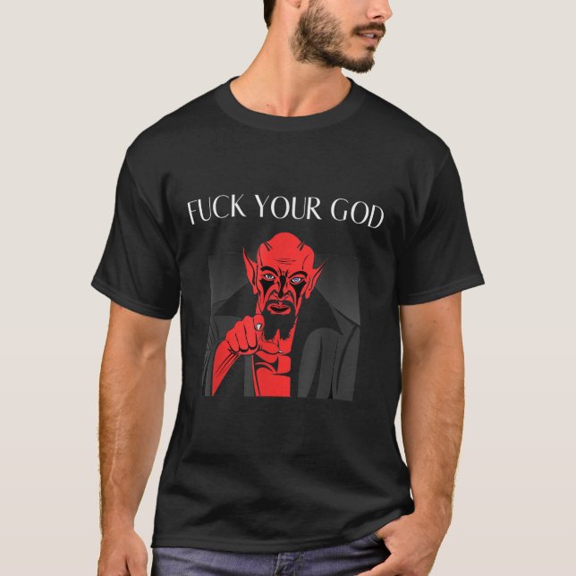 Aist Goat Satan Baphomet GIft T-Shirt (Front)