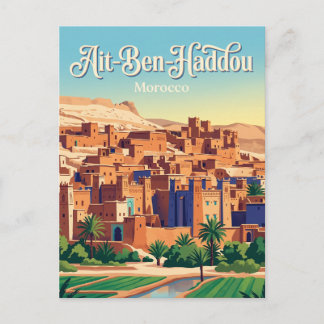 Ait-Ben-Haddou Morocco Postcard