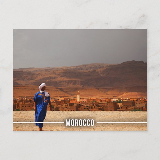 Ait BenHaddou Kasbah, Morocco Postcard (Front)