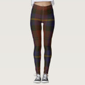 Holmes Tartan Clan Plaid Leggings