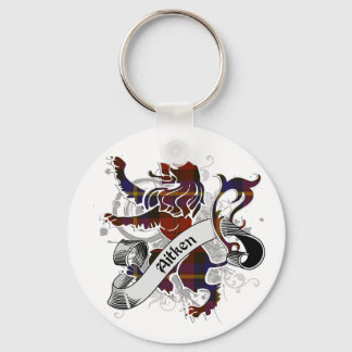 Aitken Tartan Lion Keychain