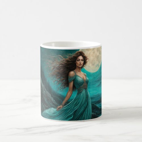 Aitne A Lovely Moon Goddess Coffee Mug