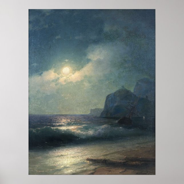 Aivazovsky - Shipwreck Poster (Front)