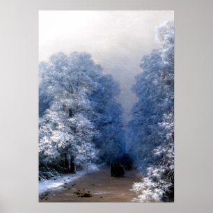 Aivazovsky - Winter Landscape Poster