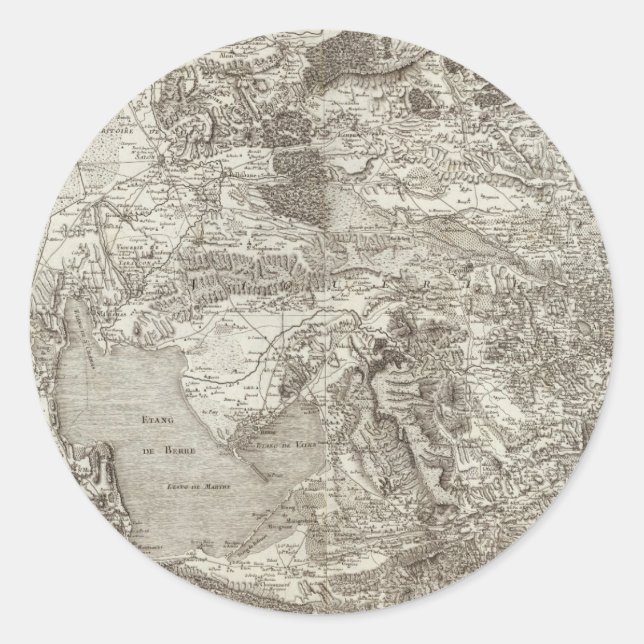 Aix Classic Round Sticker (Front)