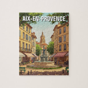 Aix-en-Provence France Travel Jigsaw Puzzle