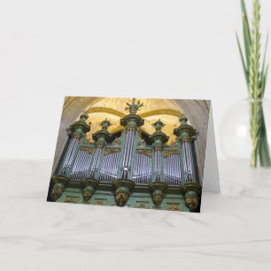 Aix-en-Provence organ greeting card