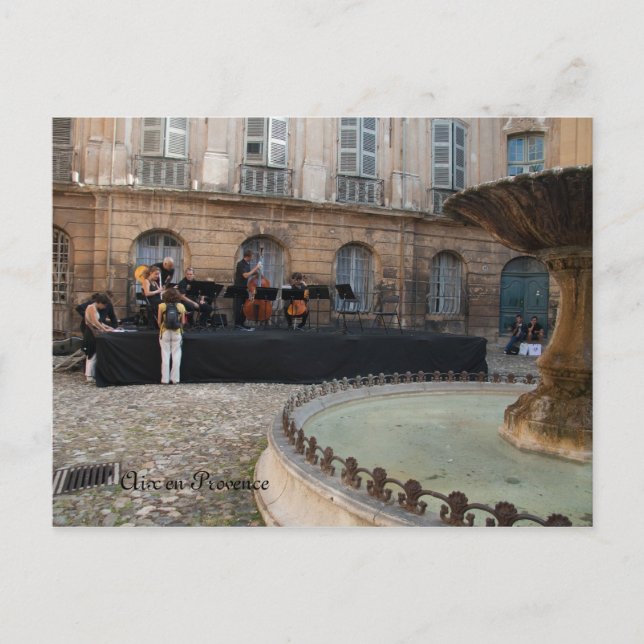 Aix en Provence-South of France Postcard (Front)