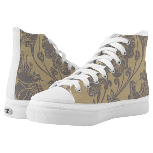Aix galericulata style lady High-Top sneakers (Pair)