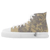 Aix galericulata style lady High-Top sneakers (Left Shoe Outside)