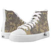 Aix galericulata style lady High-Top sneakers (Pair)
