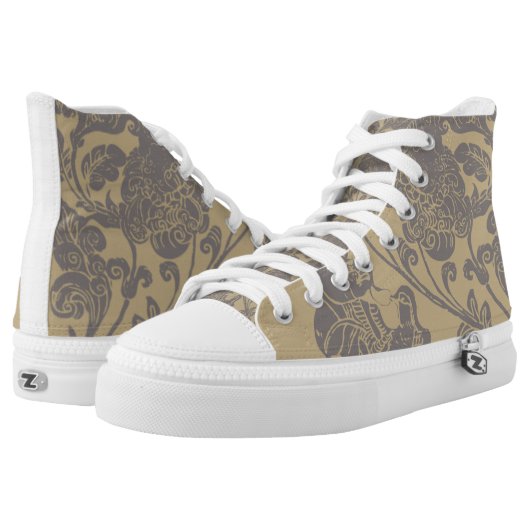 Aix galericulata style lady High-Top sneakers (Pair)