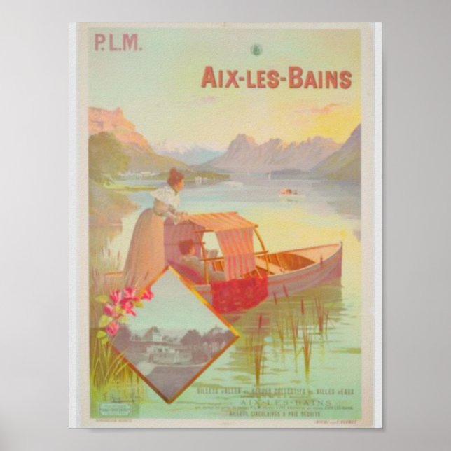 Aix Les Bains France Poster (Front)