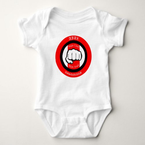 Ajax Amsterdam Baby Romper wit