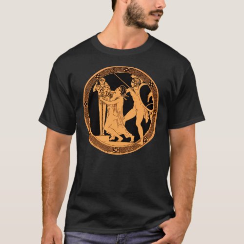 Ajax and Cassandra _ Greek pottery Classic T_Shirt