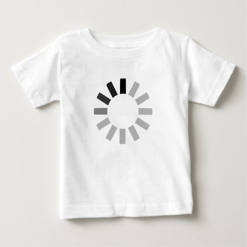 Ajax Loading Indicator Baby T_Shirt