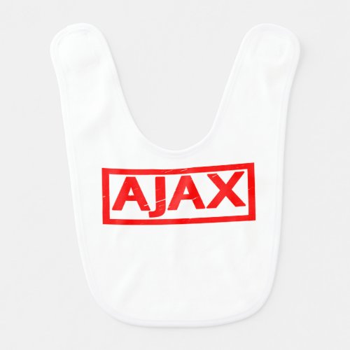 Ajax Stamp Baby Bib