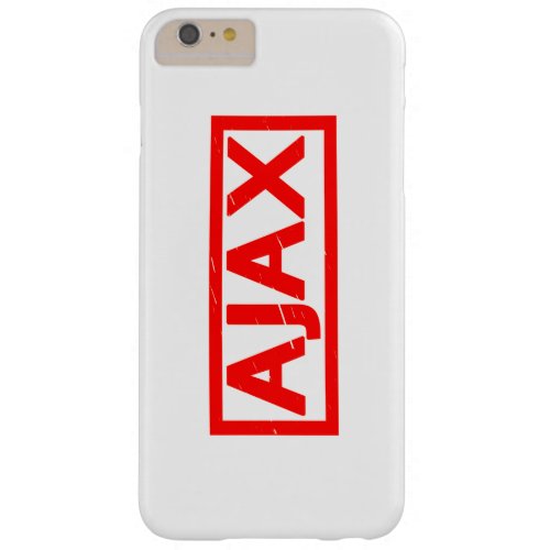 Ajax Stamp Barely There iPhone 6 Plus Case