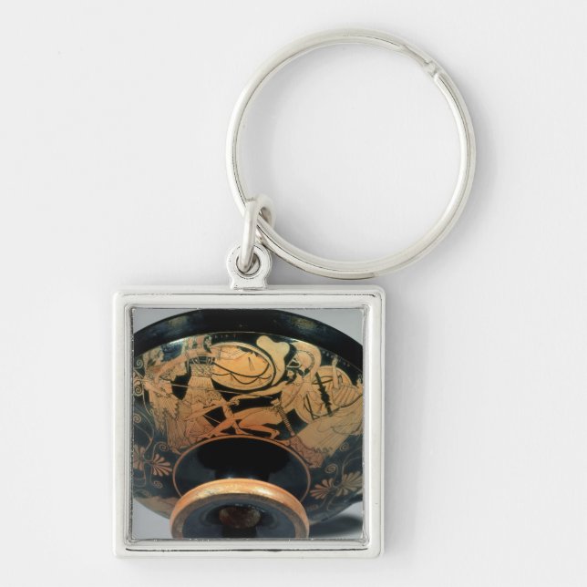 Ajax, urged on by Athena Keychain (Front)