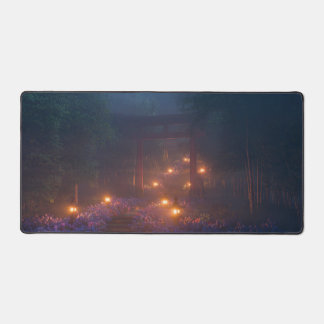 Ajisai no Kaidan (Night) Desk Mat
