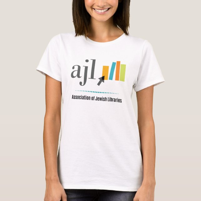AJL logo and text women's shirt (Front)