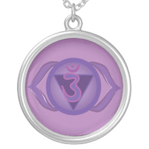 Ajna or Third eye Chakra Round Necklace