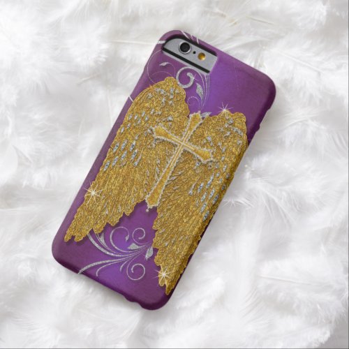 AJR_GS_3_angels_wings_PURPjpg Barely There iPhone 6 Case