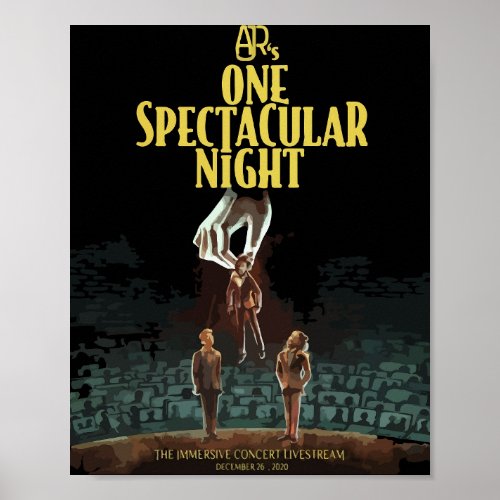 Ajr One Spectacular Night  Poster