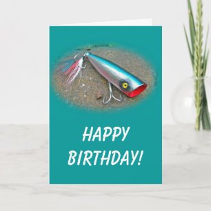 AJS Saltwater Lure Popper Blue Dragon Items Card