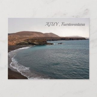Ajuy Fuerteventura beach - postcard