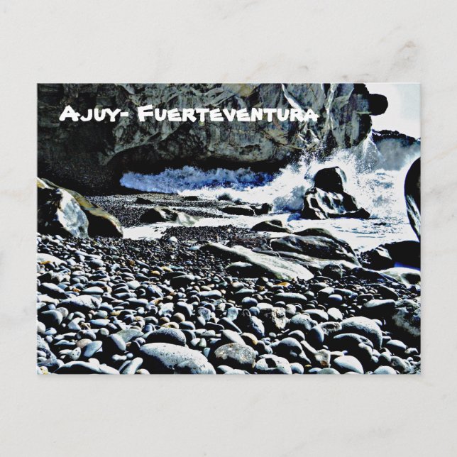 Ajuy Fuerteventura postcard (Front)