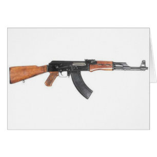 AK47 Assault rifle Cards