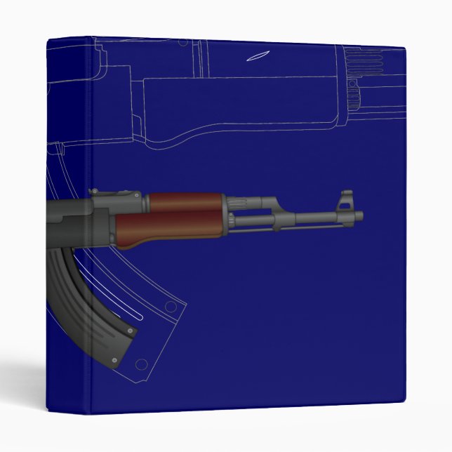 AK47 BluePrint Binder (Front/Spine)