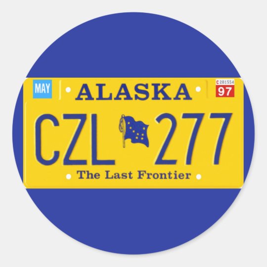 AK97 CLASSIC ROUND STICKER