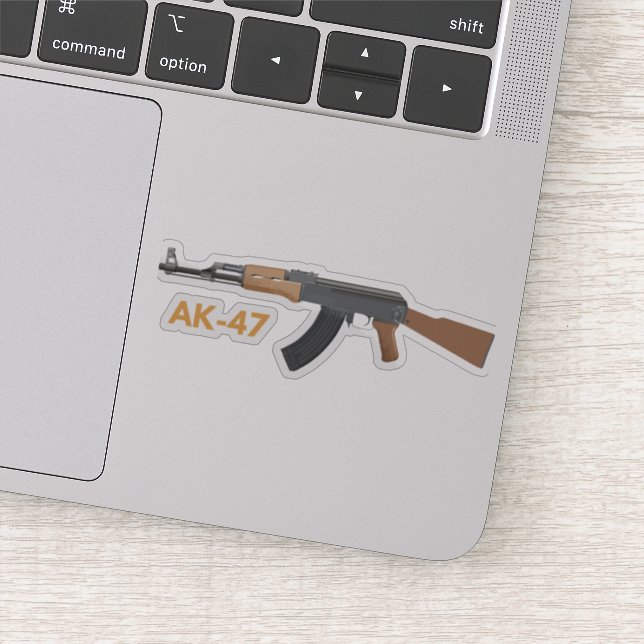 AK-47 Assault Rifle Sticker (Detail)