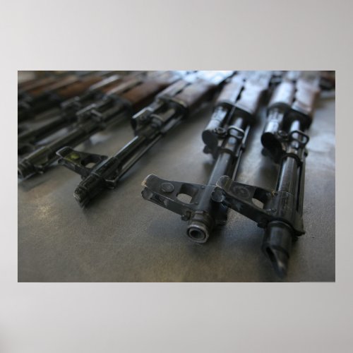 AK_47 Assault Rifles Poster
