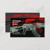 AK 47 BUSINESS CARD (Front/Back)