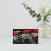AK 47 BUSINESS CARD (Standing Front)