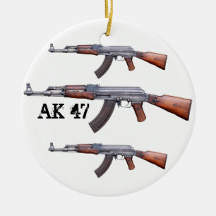 AK-47 CERAMIC ORNAMENT
