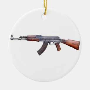 AK-47 CERAMIC ORNAMENT