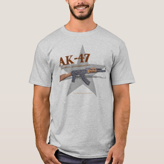 AK-47 Freedom Fighter Worldwide T-Shirt (Front)
